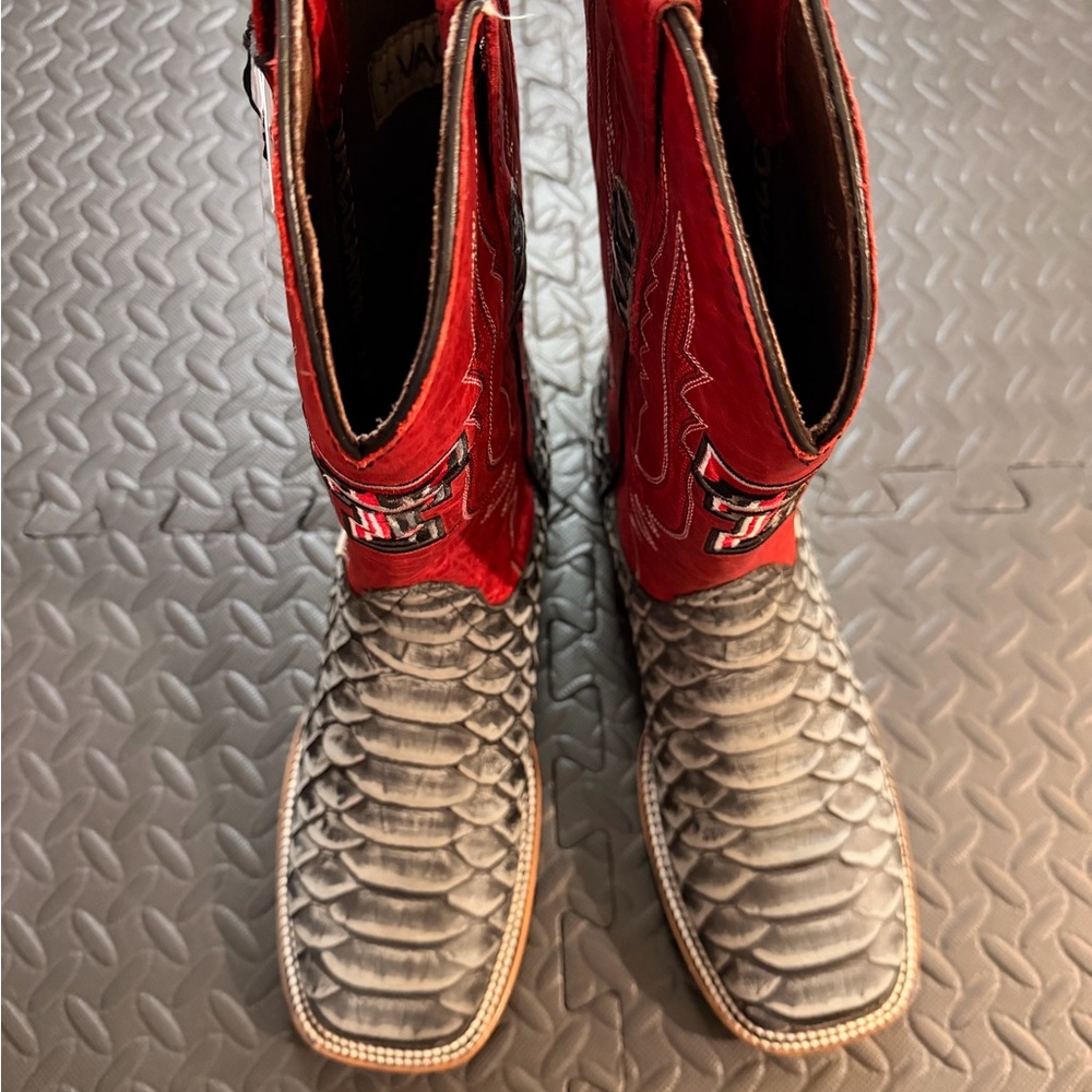 Vaccari University Texas Tech Python Genuine Leat… - image 2
